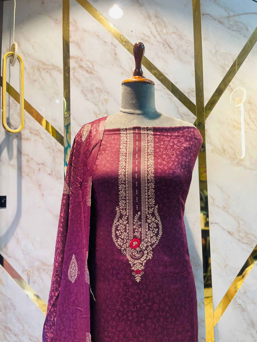 Kashmiri Woollen party 🎉 suit 🥶