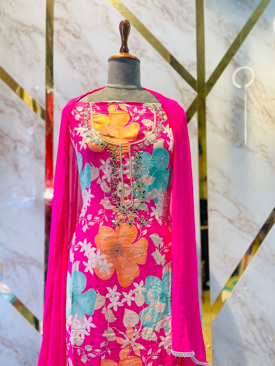 premium maslin party 🎉  Suit