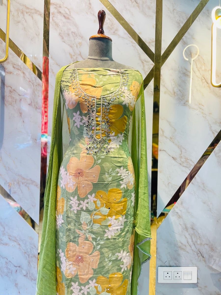 premium maslin party 🎉  Suit