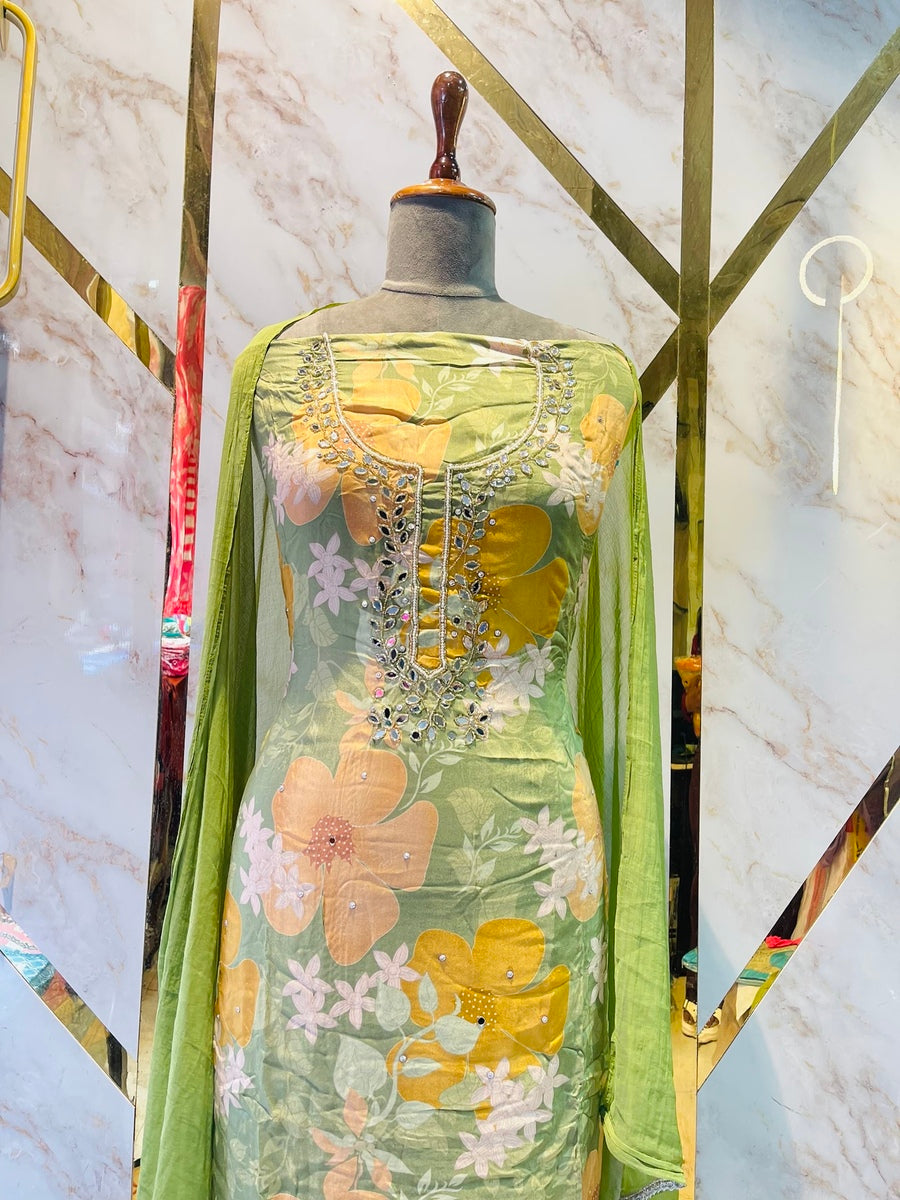 premium maslin party 🎉  Suit