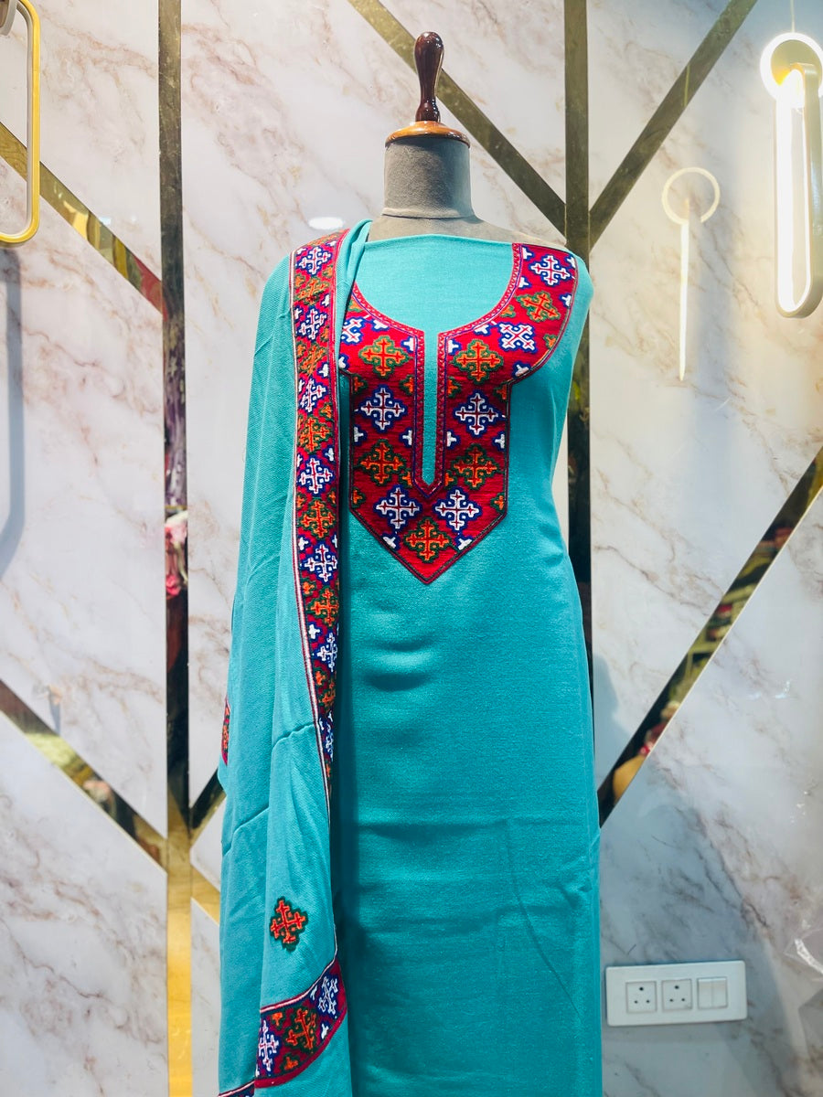 Pure winter 🥶 kinnauri temple 🛕 (hand made ) suit