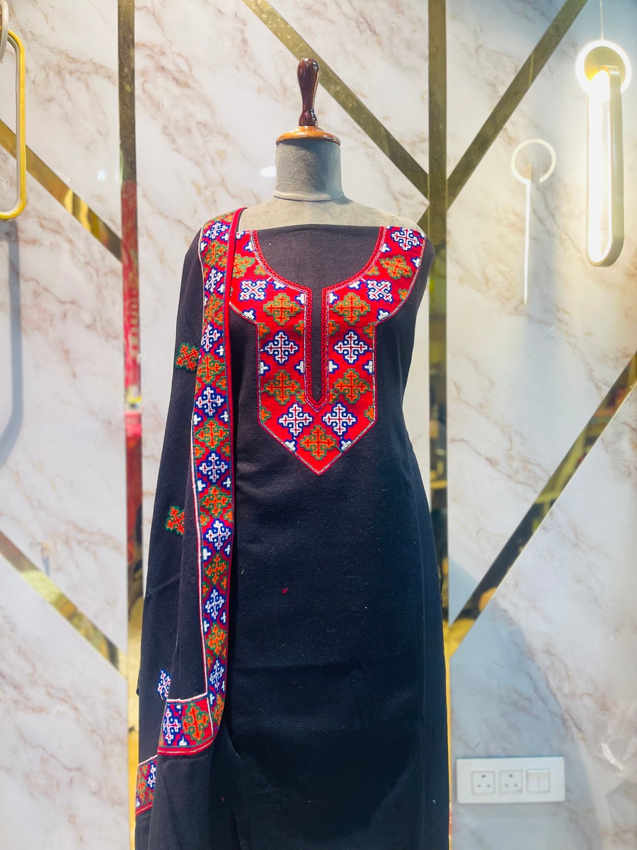 Pure winter 🥶 kinnauri temple 🛕 (hand made ) suit