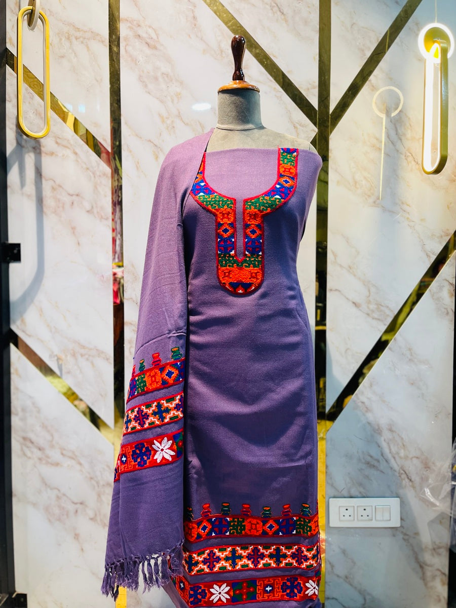 Pure winter 🥶 kinnauri temple 🛕 (hand made ) suit