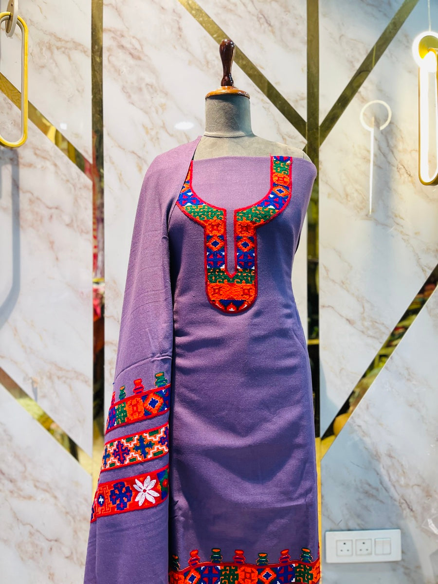 Pure winter 🥶 kinnauri temple 🛕 (hand made ) suit