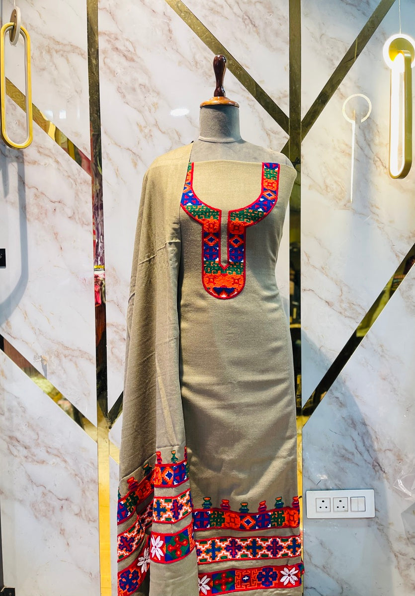 Pure winter 🥶 kinnauri temple 🛕 (hand made ) suit