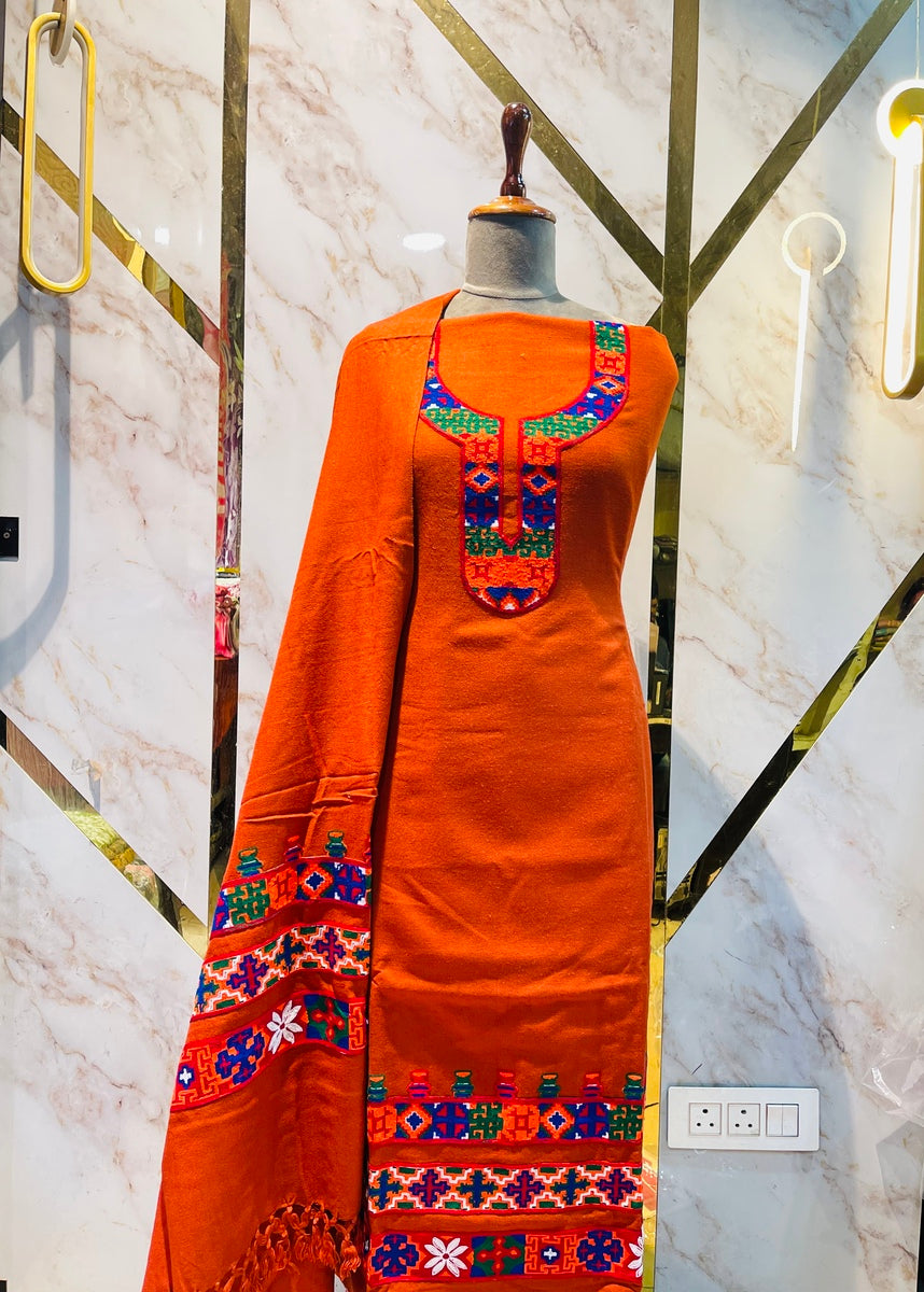 Pure winter 🥶 kinnauri temple 🛕 (hand made ) suit