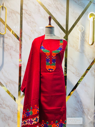 Pure winter 🥶 kinnauri temple 🛕 (hand made ) suit