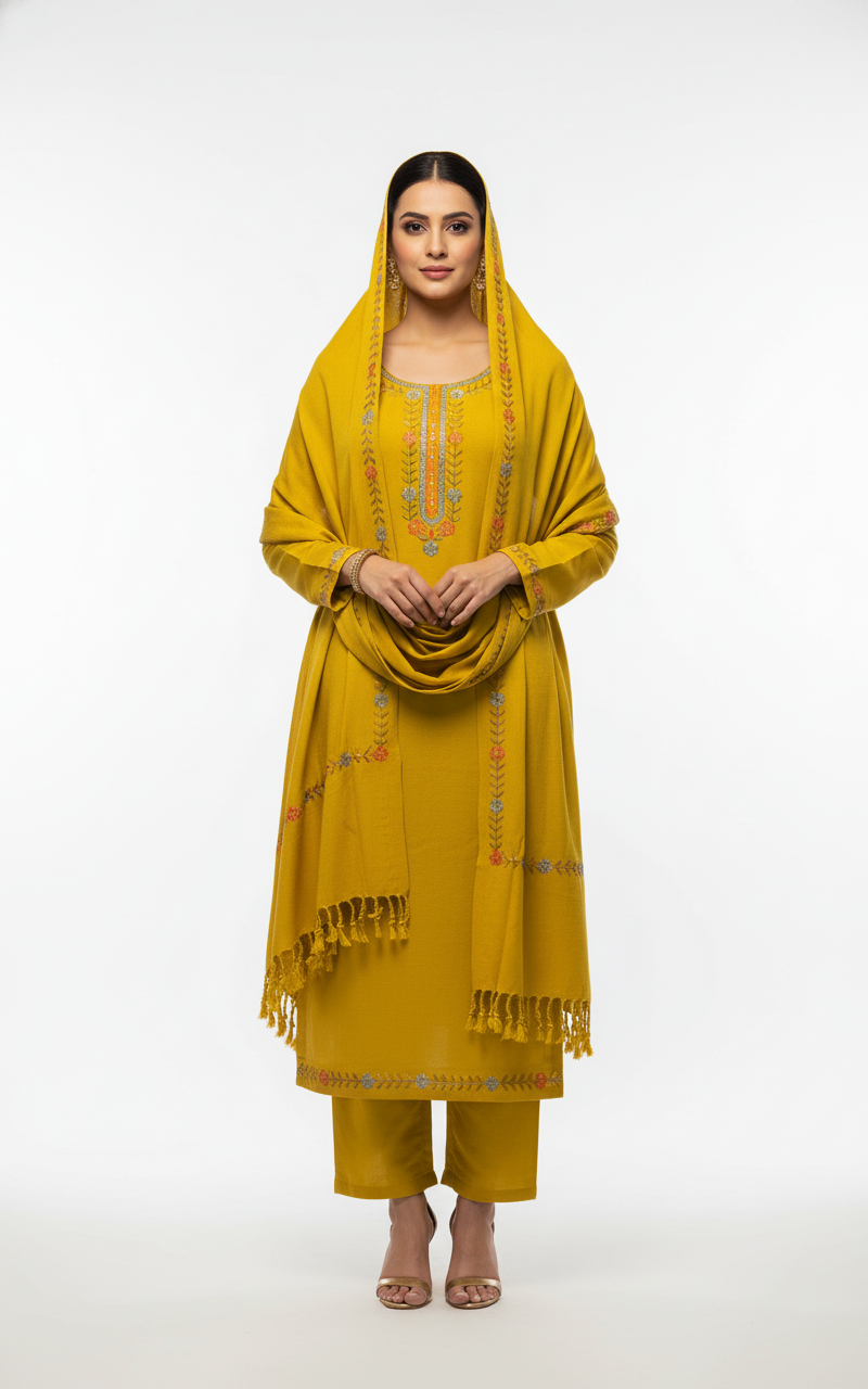 Pure winter 🥶 kinnauri suit