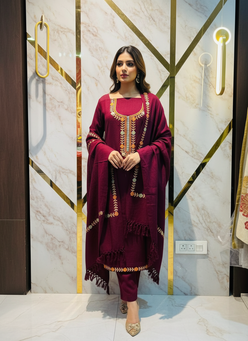 Pure winter 🥶 kinnauri suit