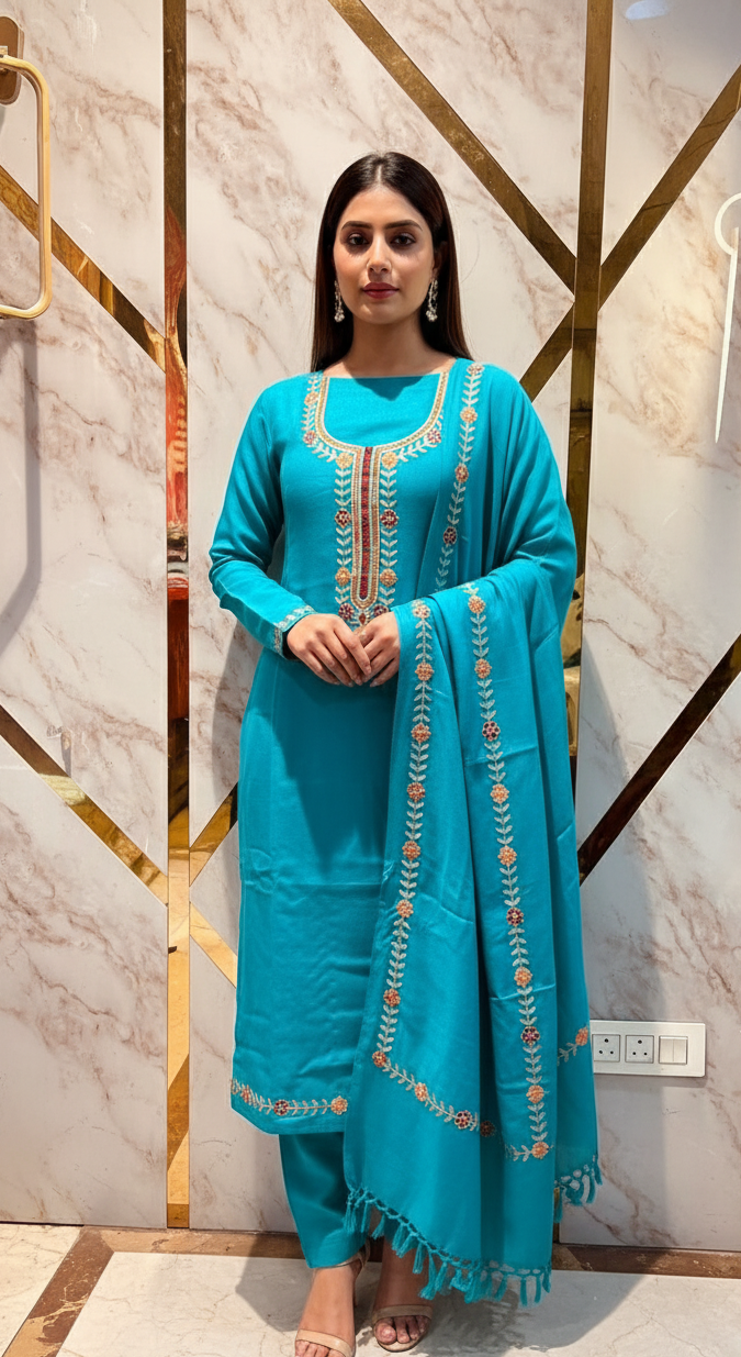 Pure winter 🥶 kinnauri suit