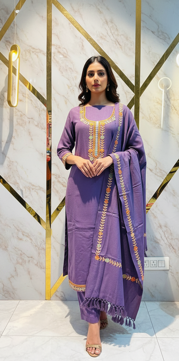 Pure winter 🥶 kinnauri suit