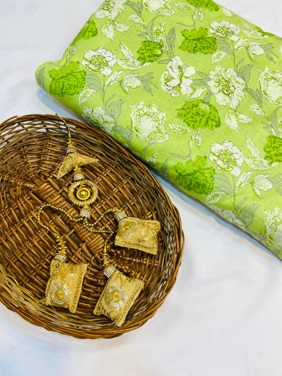 All Over Pure Cotton Premium Suit(5mtr)