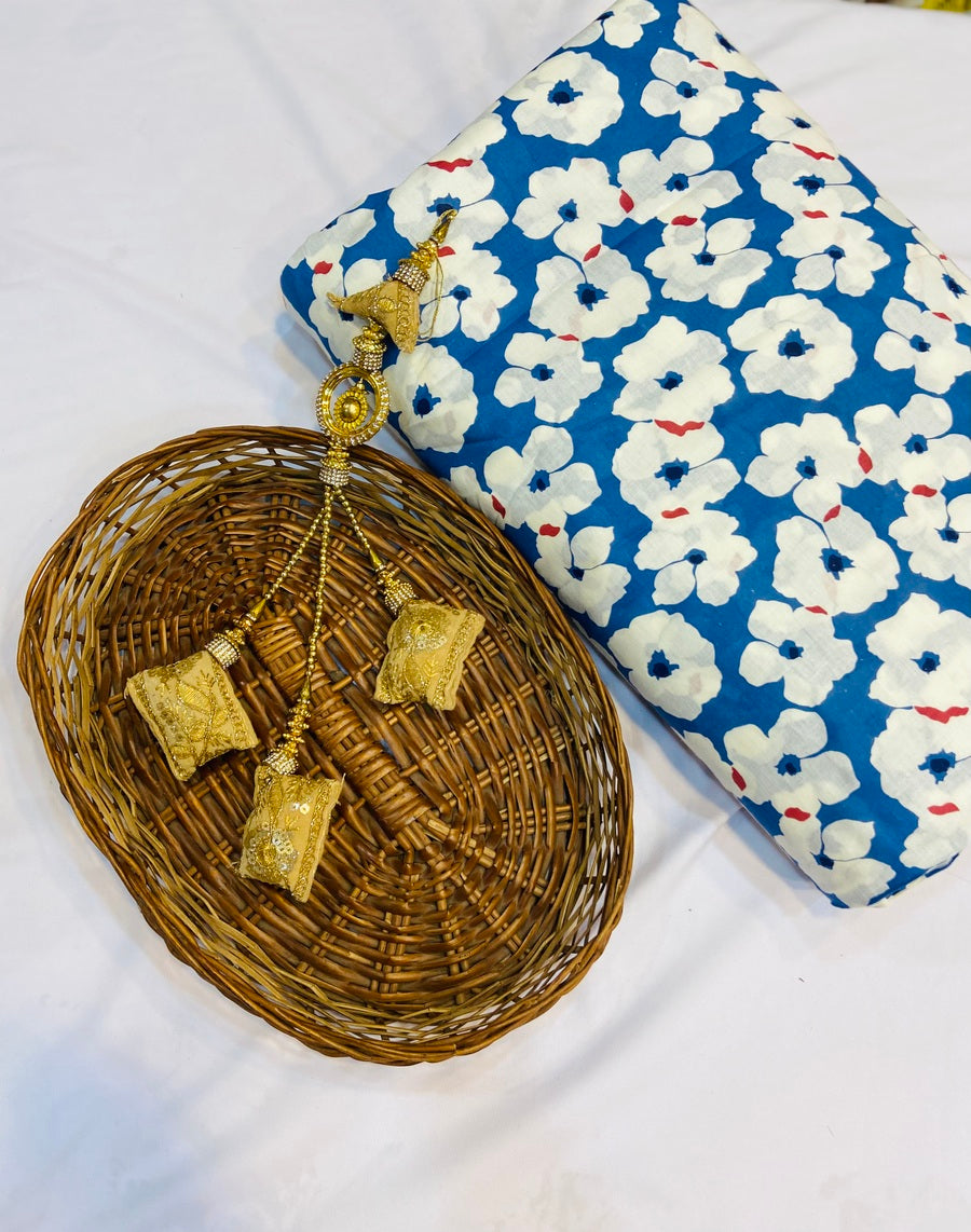 All Over Pure Cotton Premium Suit(5mtr)