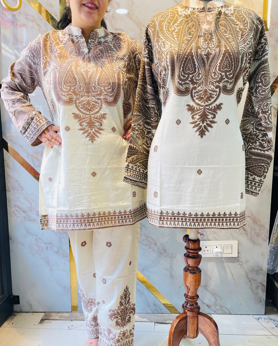 Premium winter 🥶 kani weav cord set