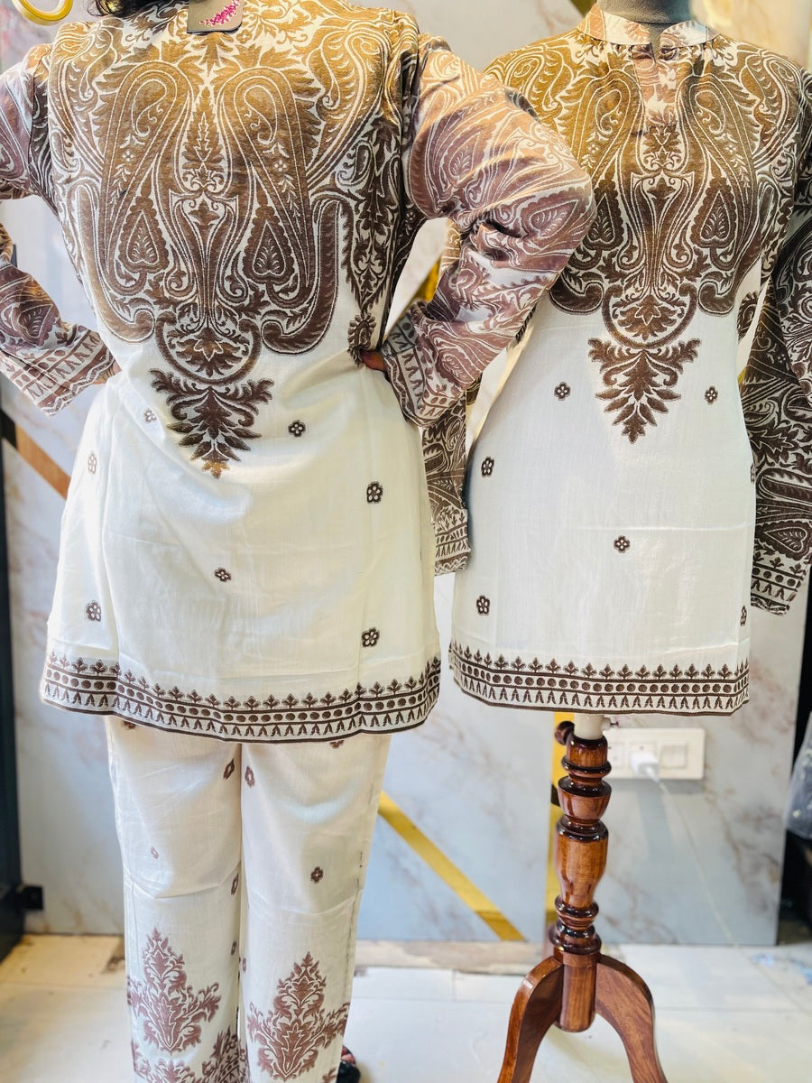 Premium winter 🥶 kani weav cord set