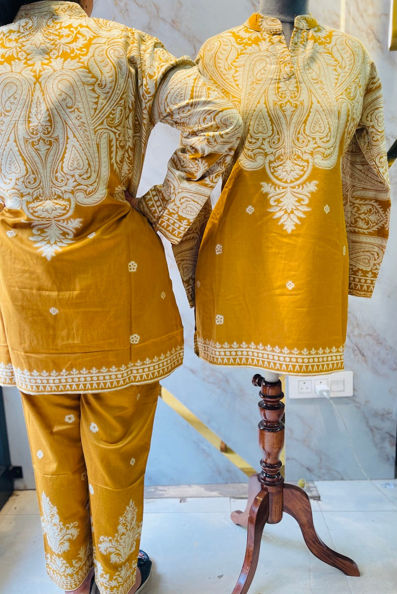 Premium winter 🥶 kani weav cord set