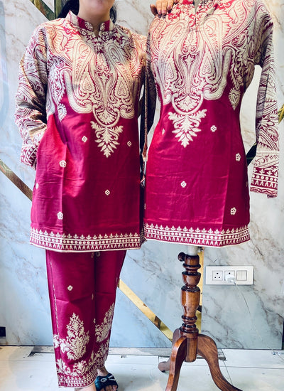 Premium winter 🥶 kani weav cord set