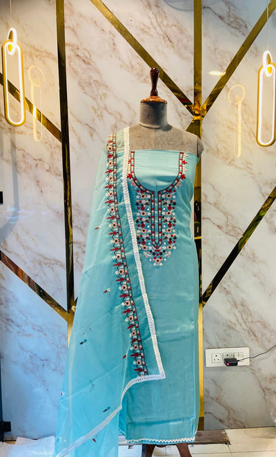 Kashmiri boutique style suit