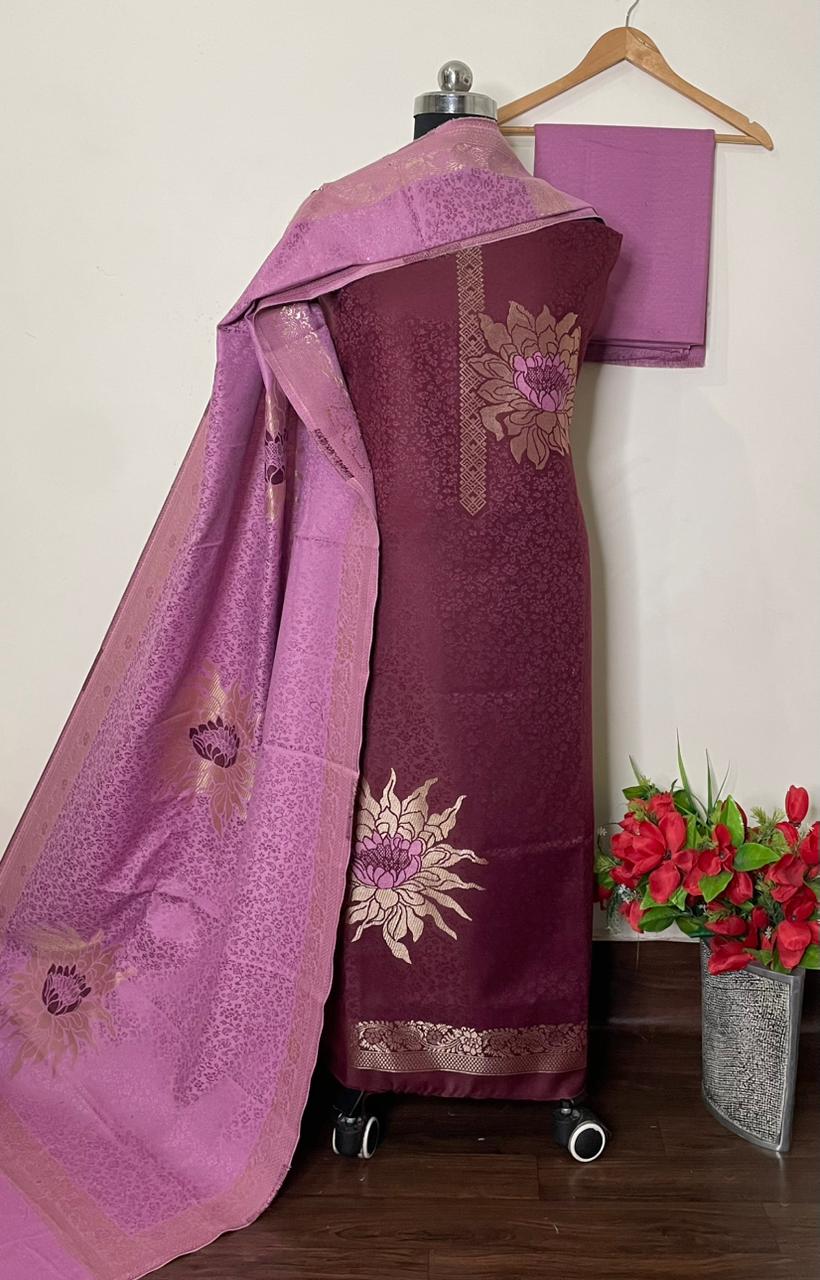 Premium kani Wollen Party Suits (100% Handmade