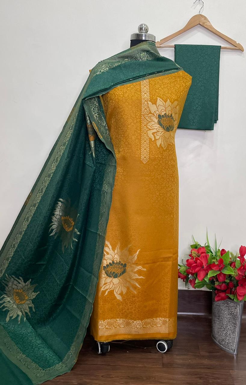 Premium kani Wollen Party Suits (100% Handmade)