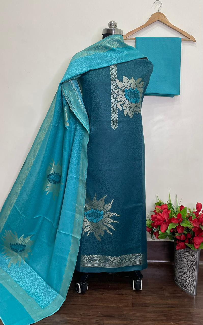 Premium kani Wollen Party Suits (100% Handmade)