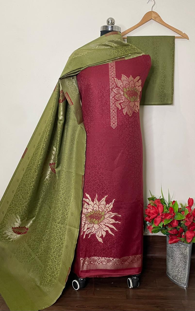 Premium kani Wollen Party Suits (100% Handmade)