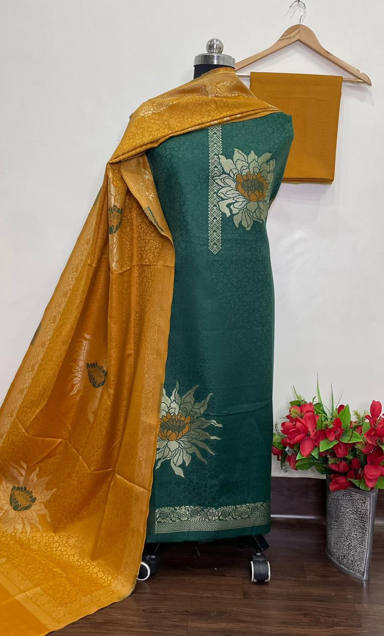 Premium kani Wollen Party Suits (100% Handmade)