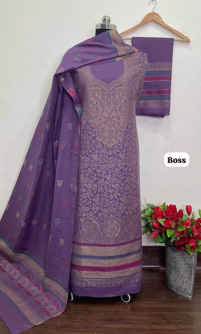 Premium kani Wollen Party Suits (100% Handmade