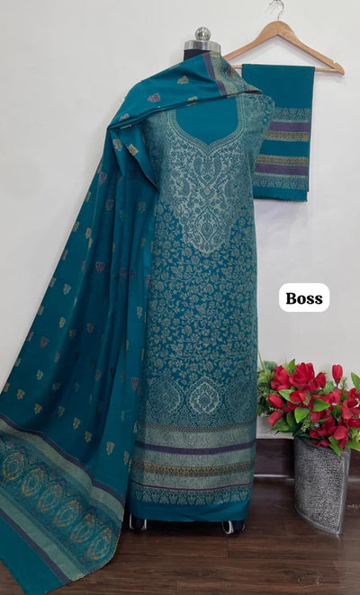 Premium kani Wollen Party Suits (100% Handmade