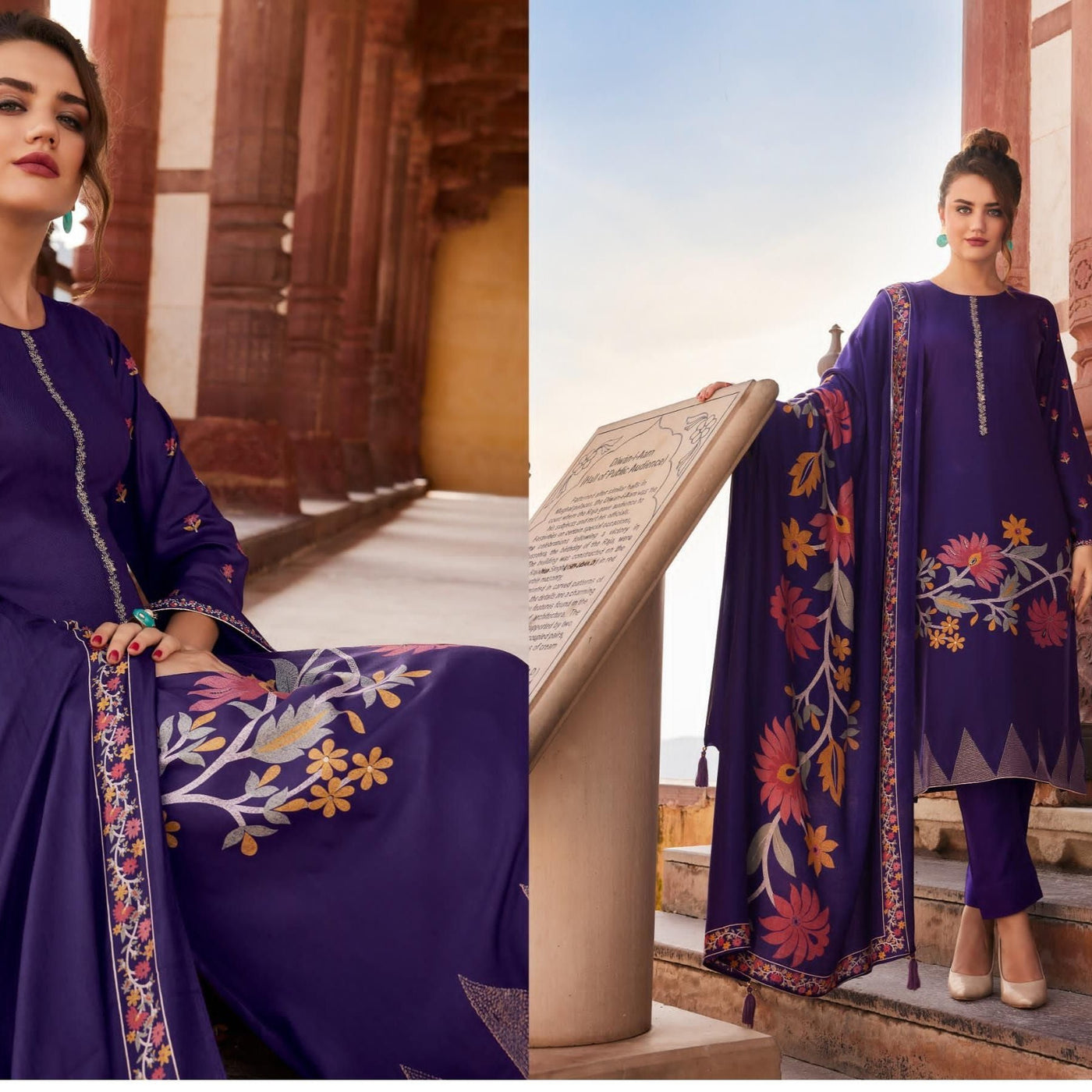 WINTER PURE PASHMINA SUITS